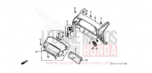 METER PANEL ST1100R de 1994